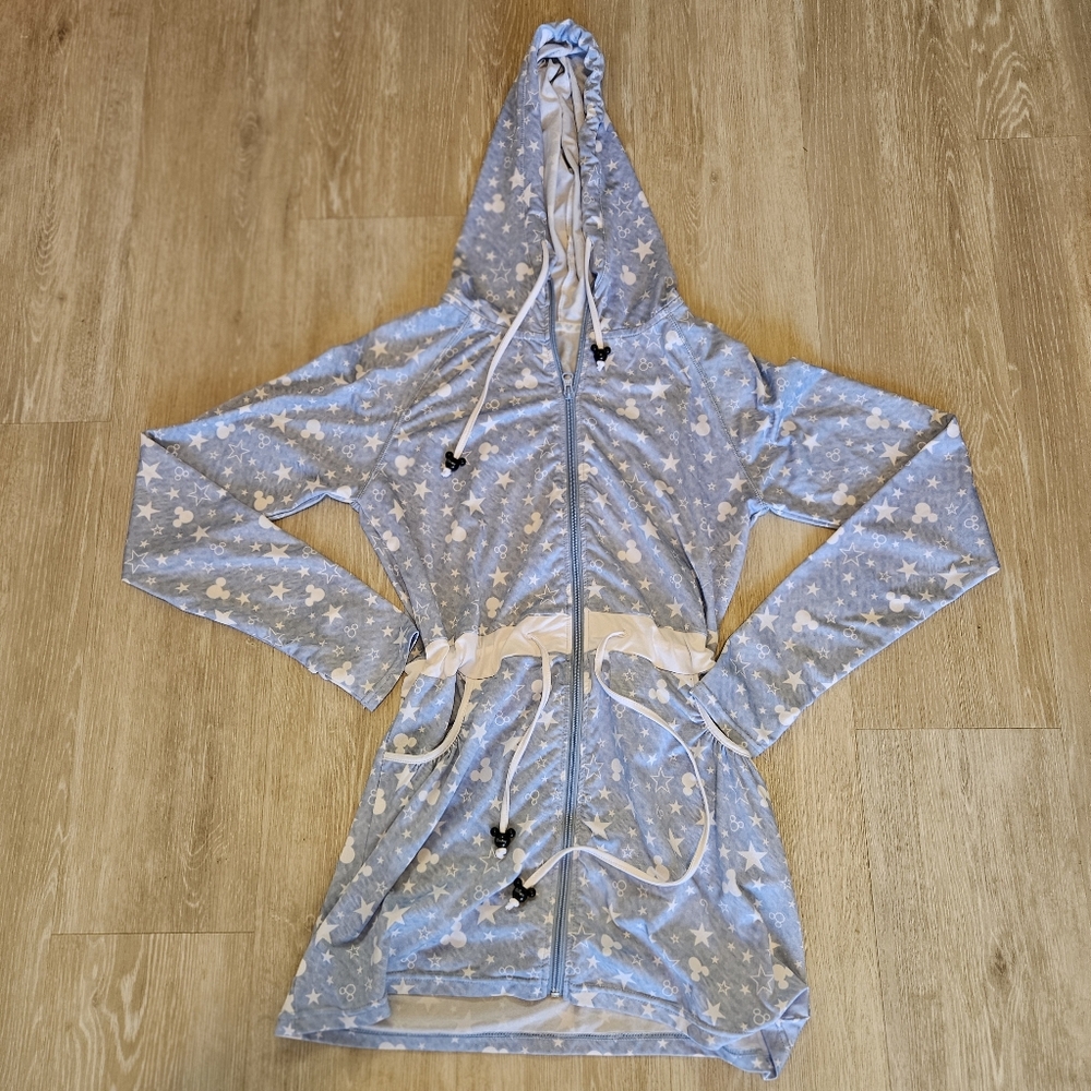 Disney Japan Rashguard UPF50+ UV Protection Hooded Zip Longsleeve Robe